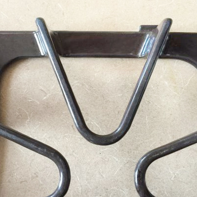 Gas Stove Grate after cleaning with ammonia