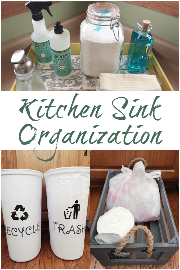 Get your kitchen sink organized with these tips and tricks