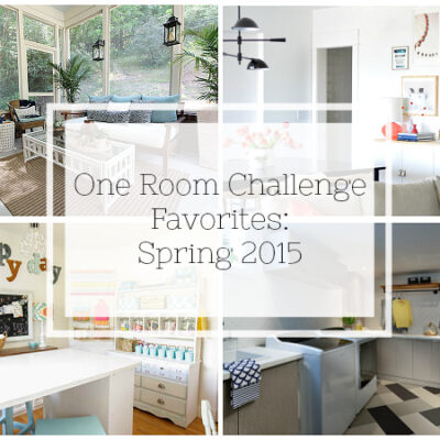 Amazing One Room Challenge Makeovers: Spring 2015