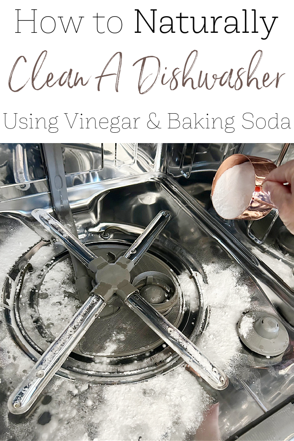 How to Naturally Clean A Dishwasher with Vinegar and Baking Soda