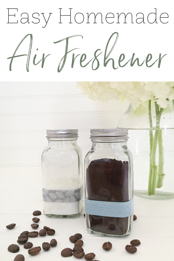 Two ways to naturally freshen your home with a homemade air freshener. Use baking soda and essential oils to absorb odors and freshen your space. Or naturally deodorize your home with fresh coffee grounds.