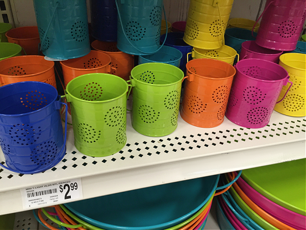 Tin Lanterns on store shelf