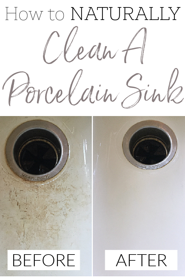 How to Naturally Clean A Porcelain Sink