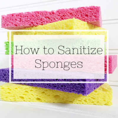 How to Sanitize Sponges