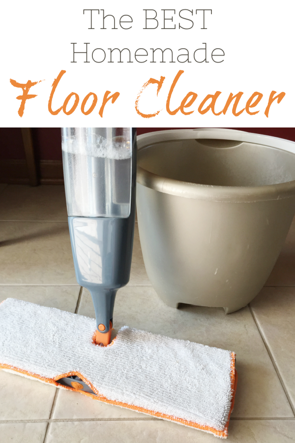 This DIY Floor Cleaner works amazingly well with hardly any effort. 