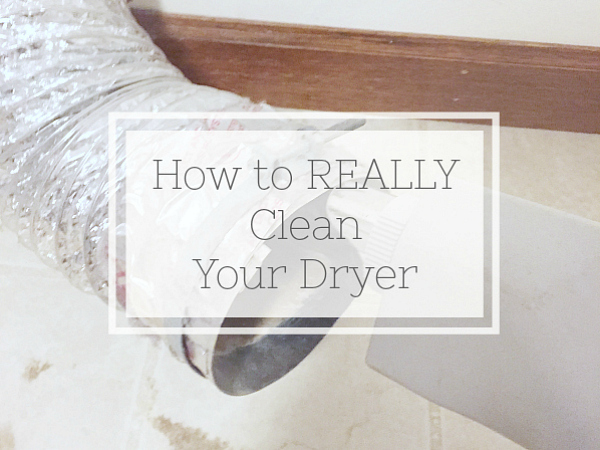 Full tutorial on how to clean a dryer.