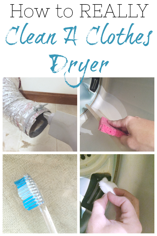 Full tutorial on how to clean a dryer.