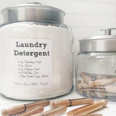 Homemade Laundry Detergent Recipe | Powder Version