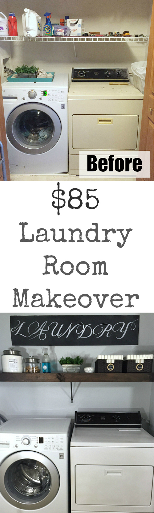 $85 Laundry Room Reveal - Lemons, Lavender, & Laundry $85 Laundry Room Reveal - Lemons, Lavender, & Laundry
