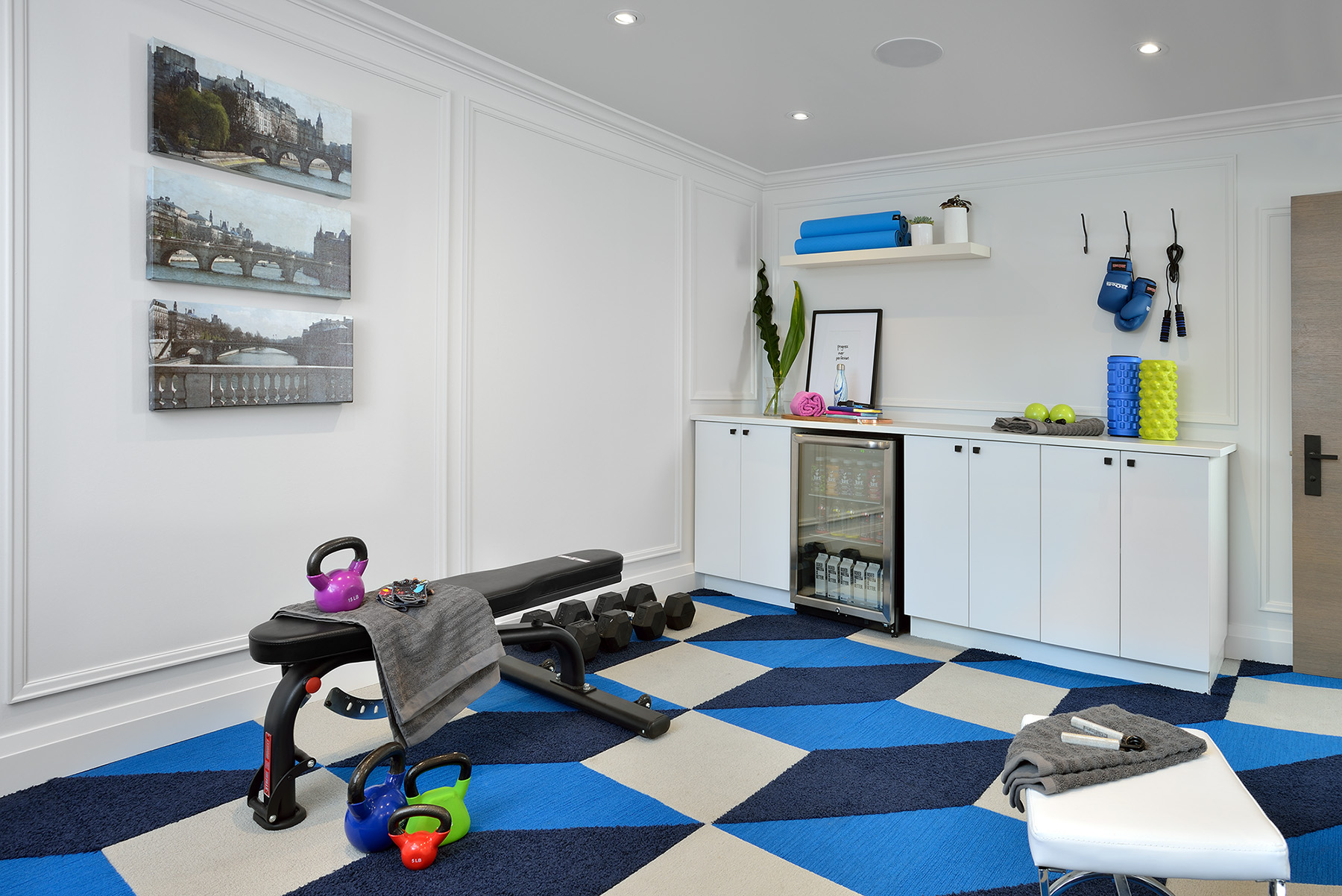 Home Gym Makeover by Lisa Canning