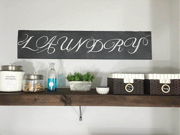 DIY Wood Cover to Hide Wire Shelf