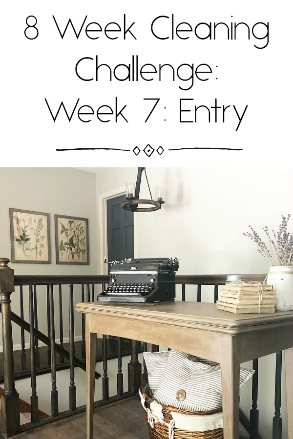 8 Week Cleaning Challenge: Entry