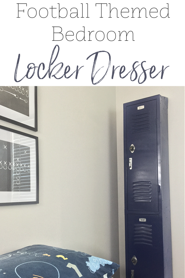 Vintage Locker turned into a dresser