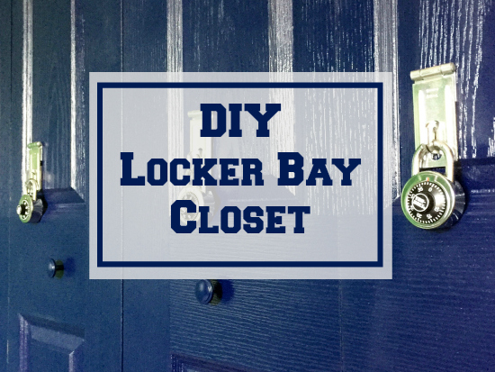 DIY Locker Closet