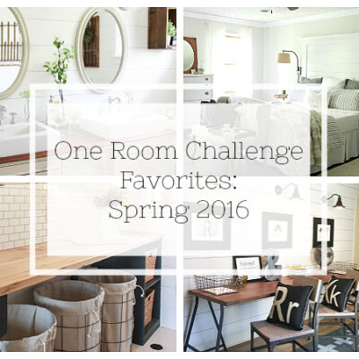 Unbelievable One Room Challenge Reveals: Spring 2016