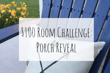 $100 Porch Makeover