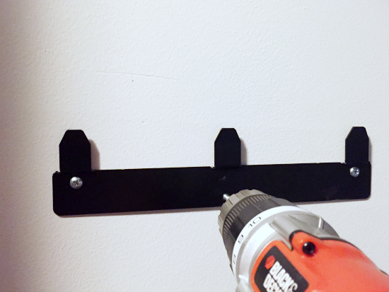 Mounting hardware to wall for the Purewash Pro