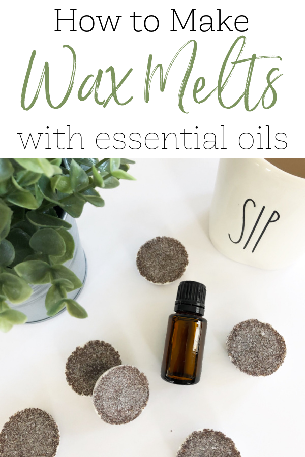 DIY Peppermint Mocha Wax Melts made with essential oil