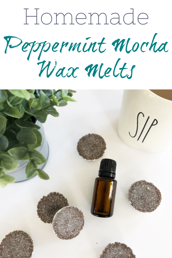 diy mocha coffee wax melts