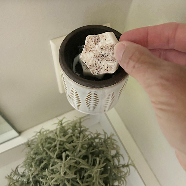 Placing DIY Wax Melts into wax warmer