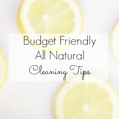 All Natural Cleaning Tips