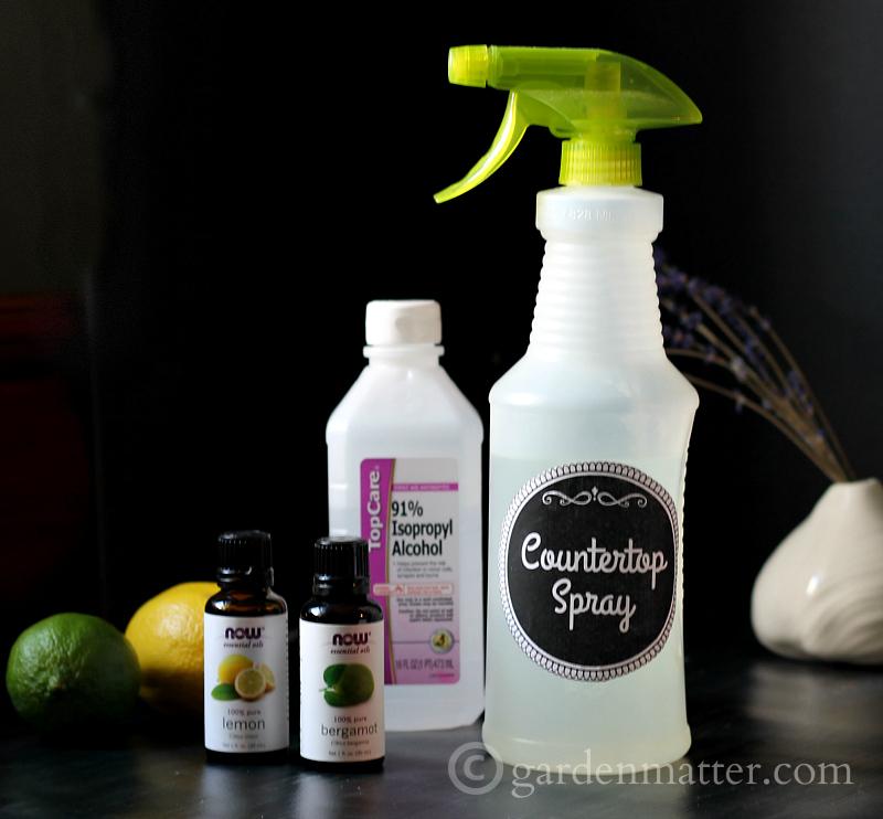 Countertop Spray Homemade Cleaner Eo Gardenmatter Com Lemons