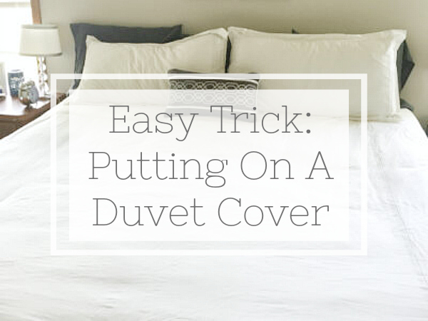 How to Put On a Duvet Cover