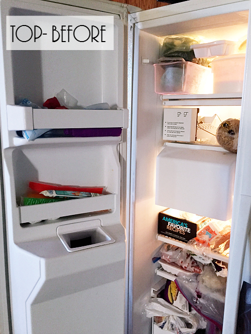 Great ideas for organizing the freezer. Love the labels and free printable!