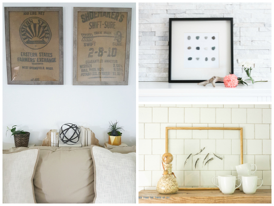 Free (& Nearly Free) Wall Decor - Lemons, Lavender, & Laundry