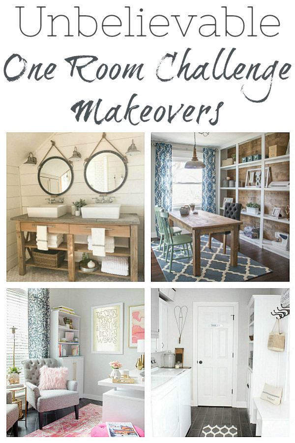 Incredible One Room Challenge Makeovers!