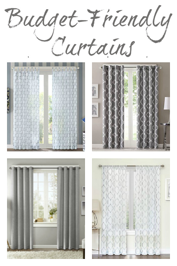 Budget Friendly Curtains