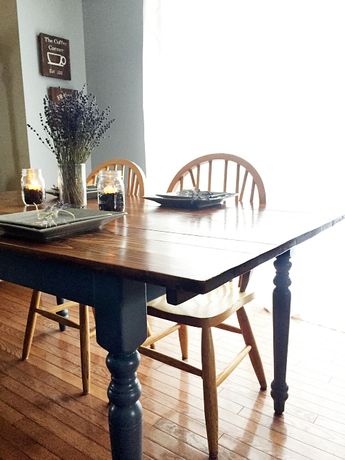 This dining room makeover is incredible! I cannot believe everything that was done with less than $100!