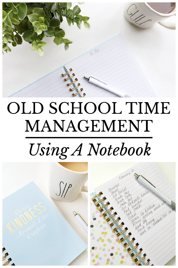 Time Taskfor Notebook Time Management Strategies | Using A Notebook - Lemons, Lavender, & Laundry