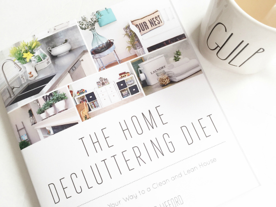 Simple ideas for paper clutter organization using The Home Decluttering Diet