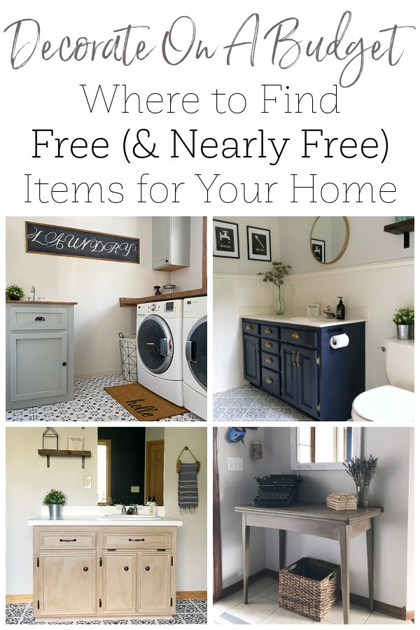 How to Decorate on a Budget: Where to Find Free and Nearly Free Items for Your Home