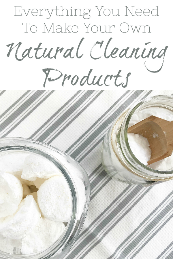 Making your own cleaning products is so easy to do, and the best part is, you know everything that goes into the bottle or jar. Here is everything you need for a naturally clean home.