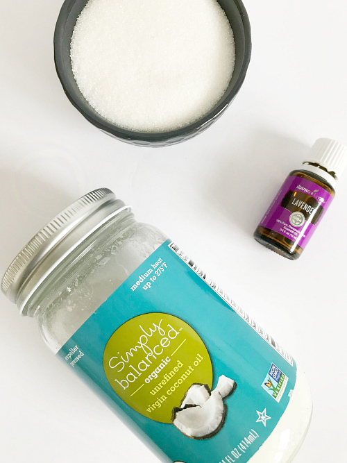 This lavender sugar scrub looks amazing! Great idea for a homemade gift for the holidays!