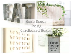 Such creative ways to turn boxes into decor! #homedecor #boxes