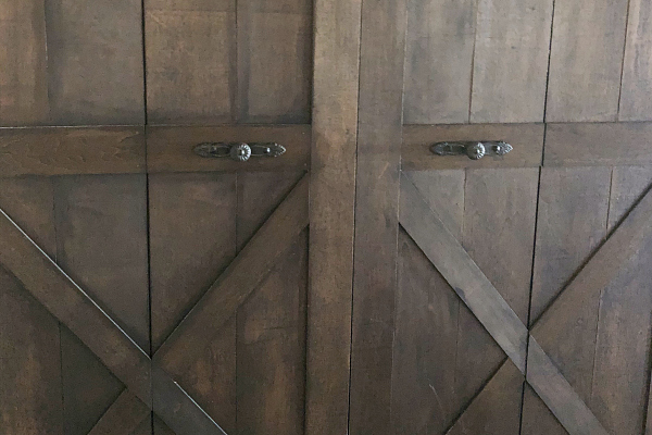 Creating A Barn Door From Bifold Doors, Replace Sliding Closet Doors With Folding