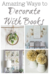 Amazing Ways to Decorate with Books - Lemons, Lavender, & Laundry