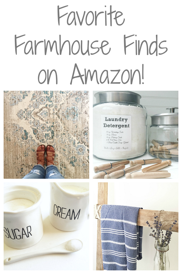 Favorite Farmhouse Finds on Amazon #farmhouse