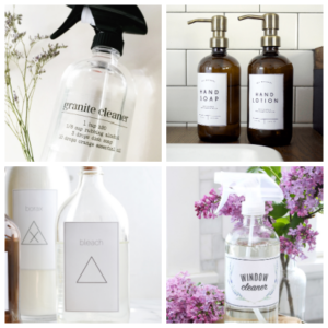 Free printable cleaning labels for every area of you house
