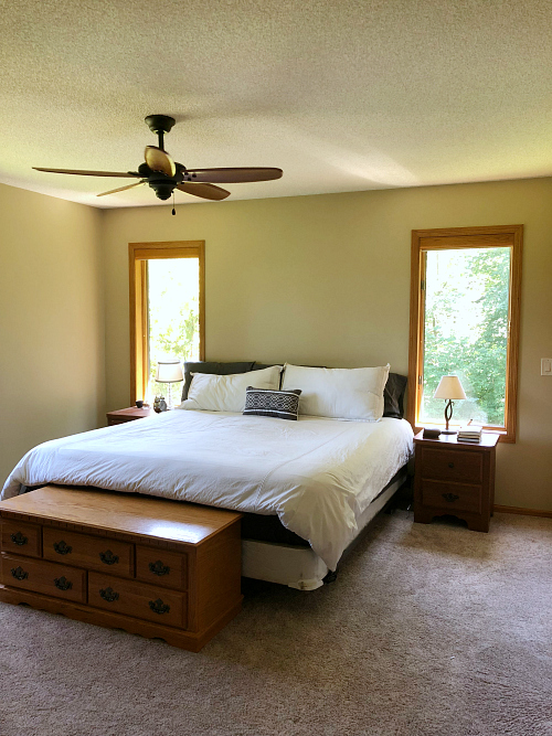 Farmhouse Master Bedroom Inspiration Before 