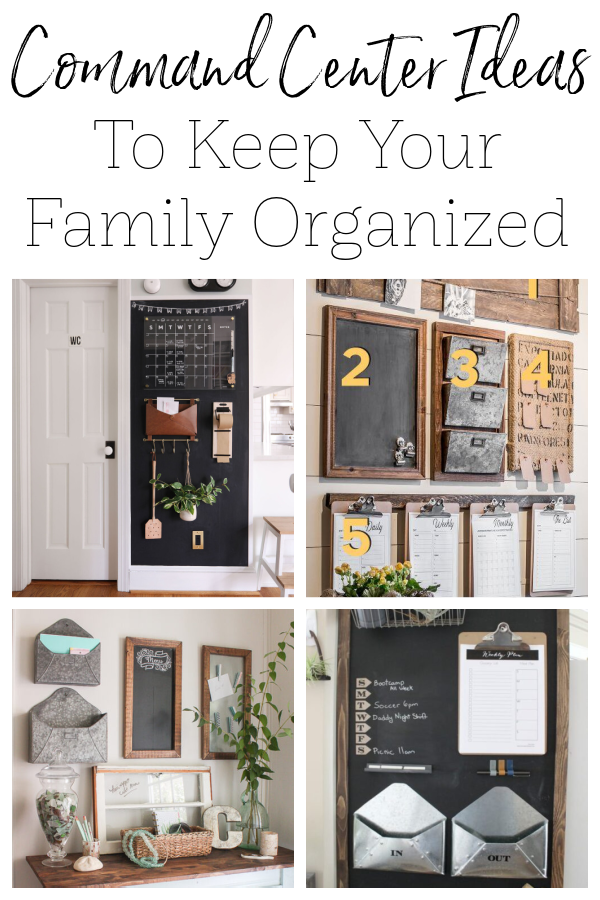 Family Command Centers to keep your family organized