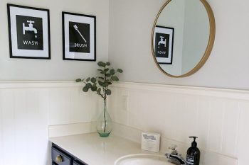 $100 Room Challenge: Basement Bathroom Reveal