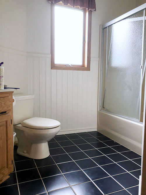 Budget Friendly Kids Bathroom Makeover Goals #100roomchallenge