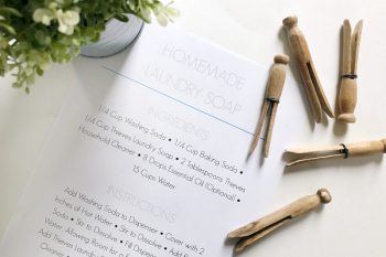 Your DIY Laundry Detergent Questions Answered… & A Free Printable