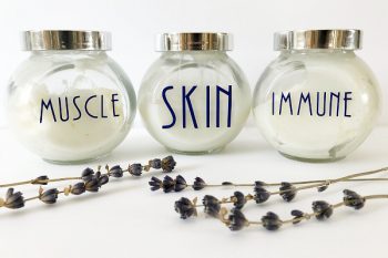 Love this DIY Body Butter! Use any essential oil you choose to change the scent and function. #essentialoils #giftidea #bodybutter