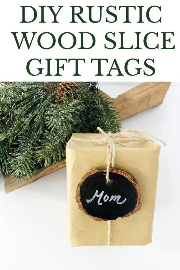 DIY Scented Wood Gift Tags