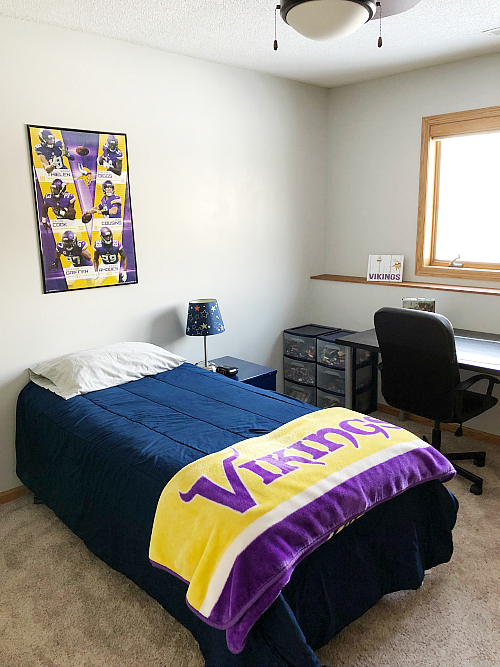 Boy Bedroom After Makeover on a $100 Budget